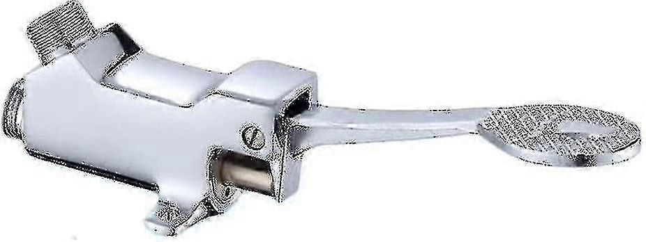 Foot operated faucet for touchless use, brass pedal valve single mount