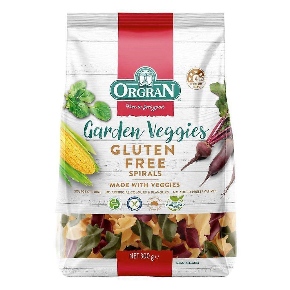 Orgran Garden Veggies Spirals 350g - 2 Pack