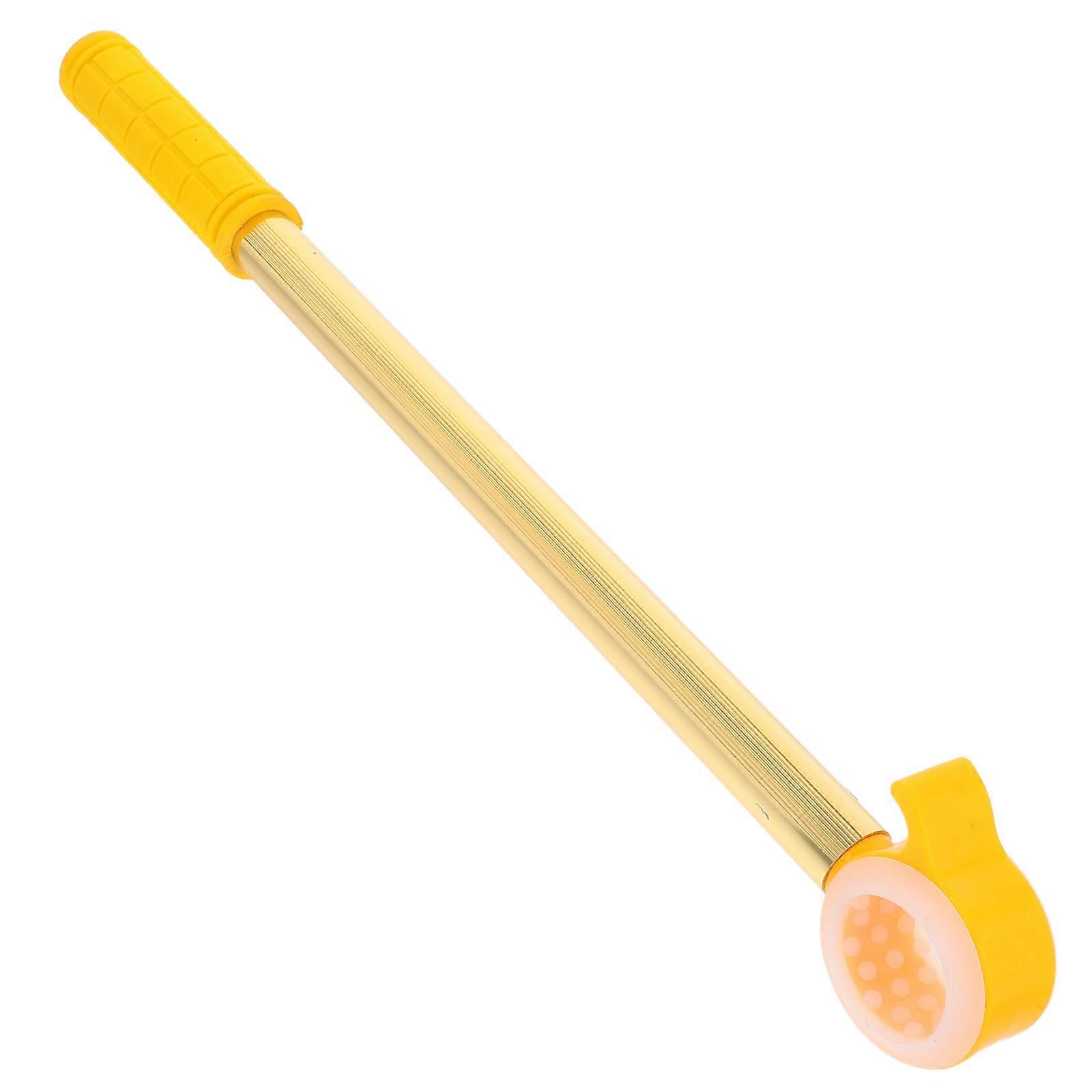 Extended Reach Curtain Rod Pull Handle for Easy High Window Operation with Sturdy Design for Convenient Use