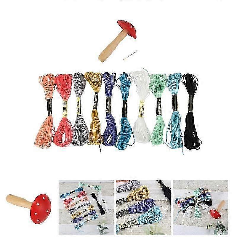 1 Set Darning Mushroom Wood Patching Tools Socks Sewing Tools Home DIY Mending Device
