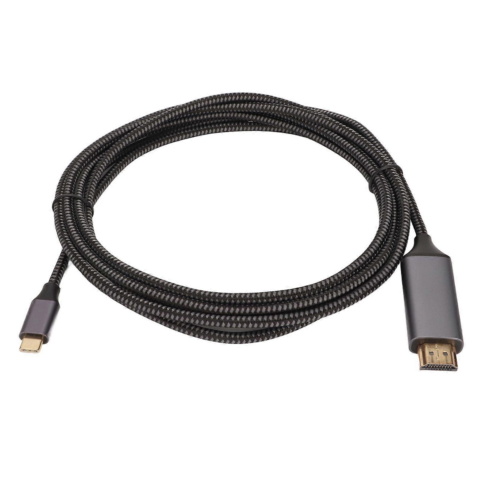 USB C to HD Multimedia Interface Cable 4K At 60Hz Type C to HD Multimedia Interface Adapter for Galaxy S22 for XPS 2m/6.6ft