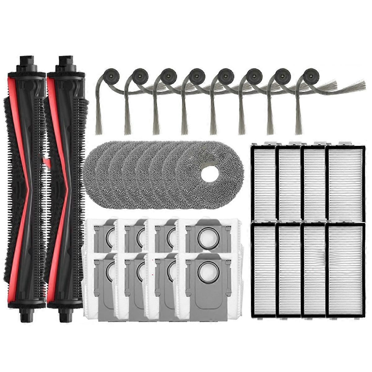 Space Cleaning Machine Accessories Anti Entanglement Main Brush