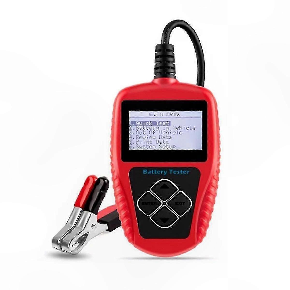 12V Car Battery Tester 100-2000CCA System Detector Auto Load Analyzer