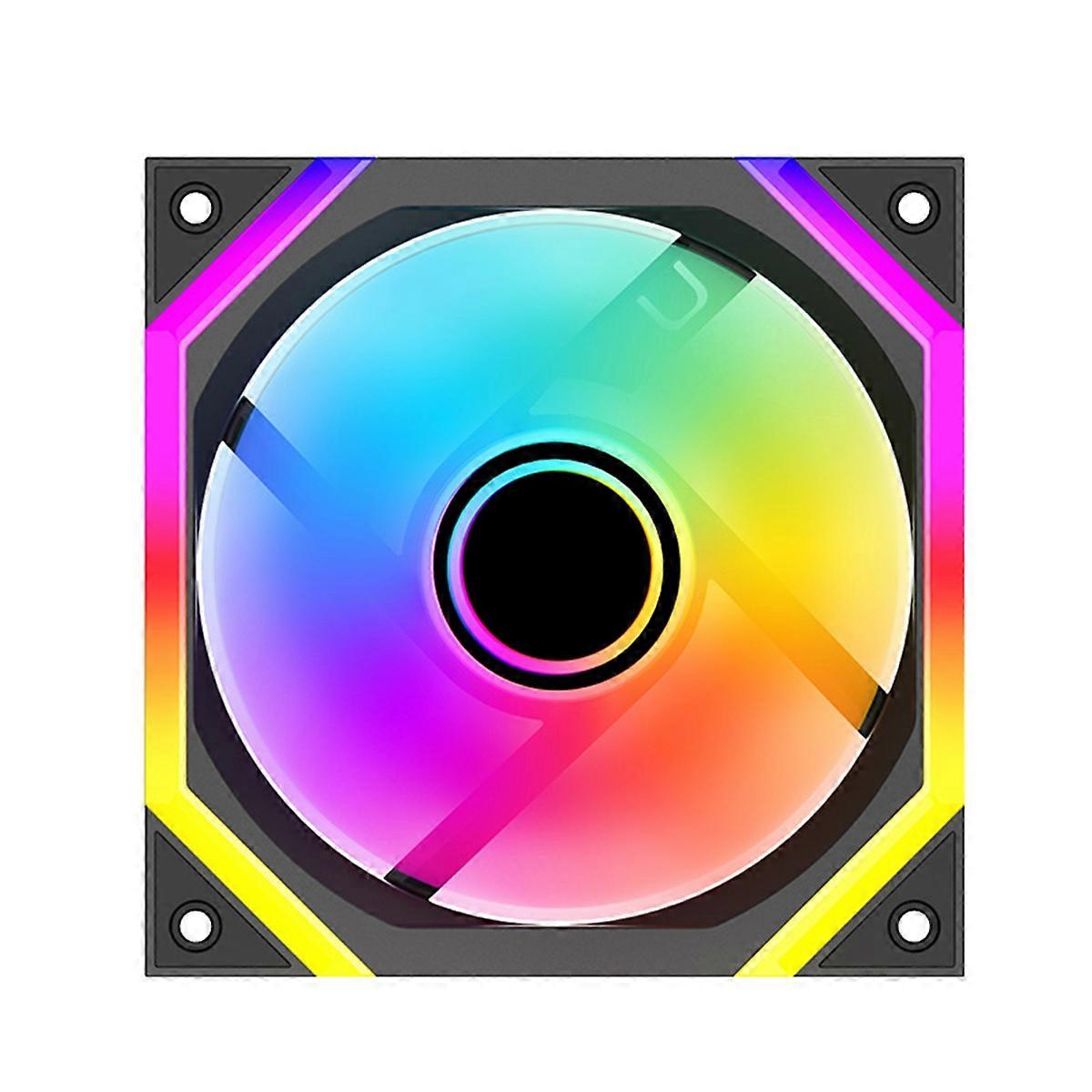 Fan 120mm ARGB Shenguang Synchronous Cooler for PC Case Air Cooler PC Case Fan 12cm Silent Water Cooling Fan Forward