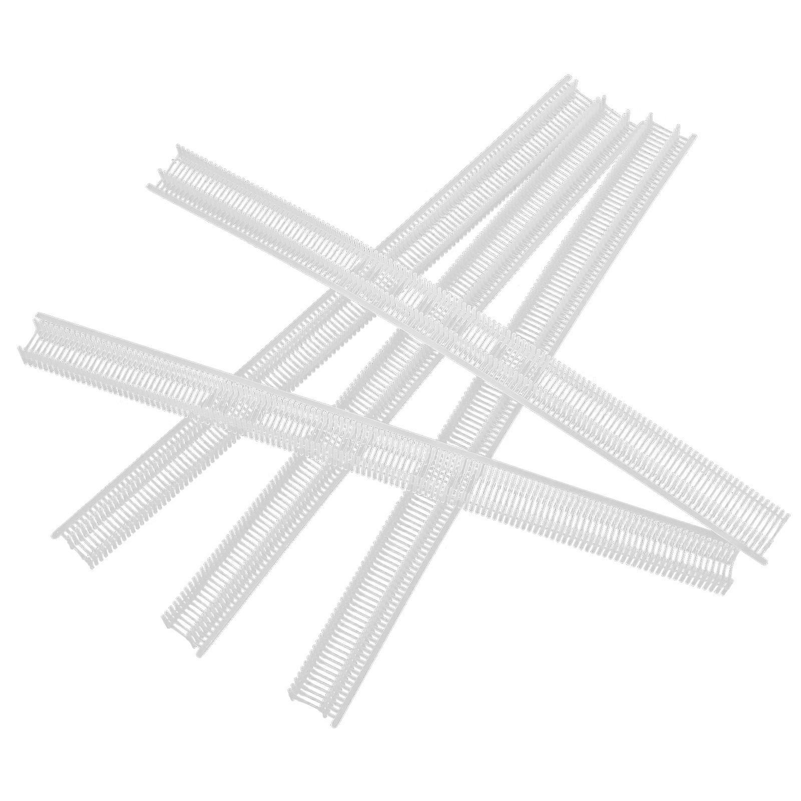 White Nylon Price Tag Locks with Security Loop for Daily Use 1 Box
