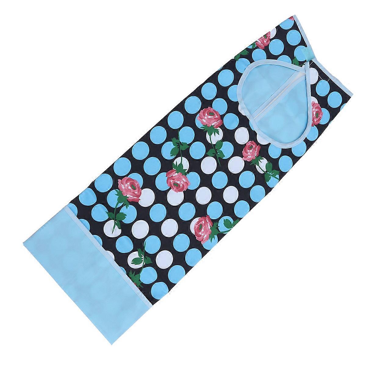 Multi Waterproof Bib for Adults PVC Clothing Protector Perfect for Meals and Messy Projects Size 30 x 18 Inches