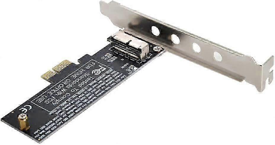 PCI Express PCI-E 1X to 12+16Pin 2013-2017 Mac Pro Air SSD Convert Card for A1493 A1502 A1465 A1466