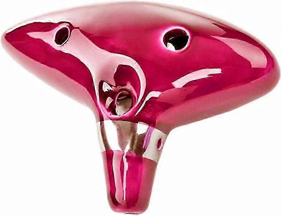 Ocarina Instrument with Strap Cord and Song Book, 12 Hole Ocarinas with Gift Box, Hand Shaped Displa