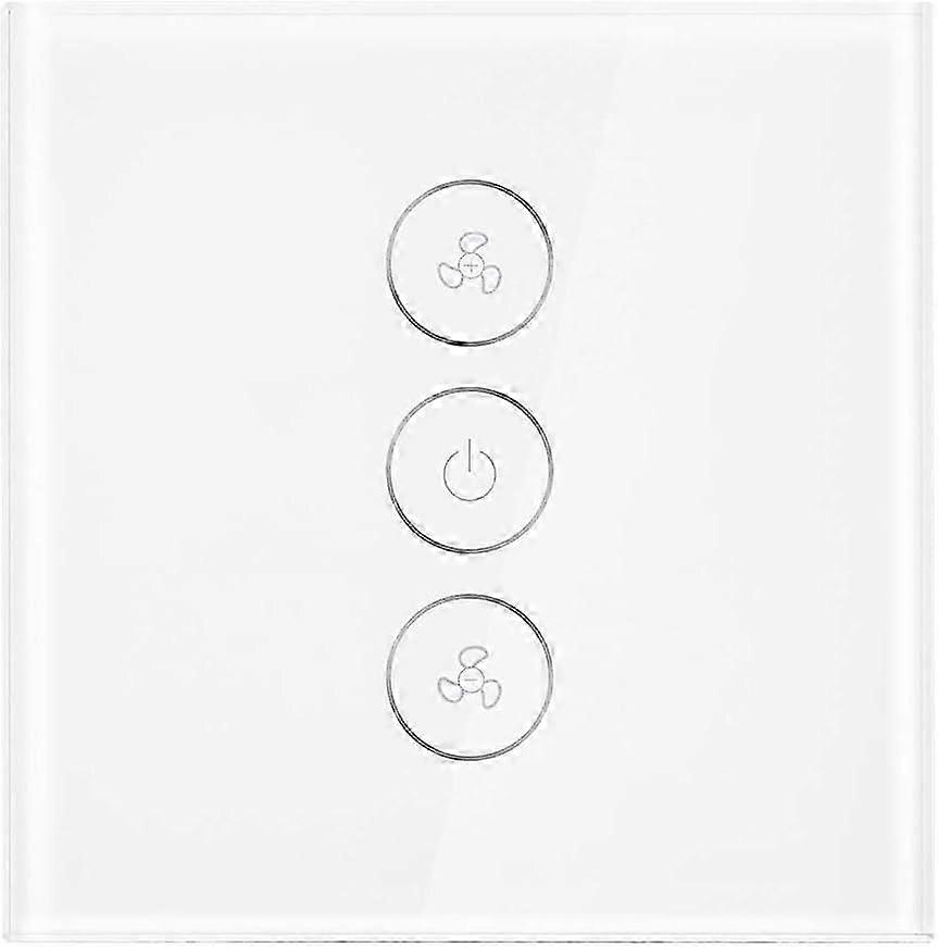 WiFi Fan Switch Fan Speed Controller Fan Timer Compatible with Alexa Google Home App Remote Voice Control Adjustable Speed