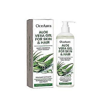 OceanAura Aloe Gel spendet der Haut milde Feuchtigkeit und spendet ihr Feuchtigkeit, befeuchtet das Haar, erfrischt das Haar, spendet Feuchtigkeit