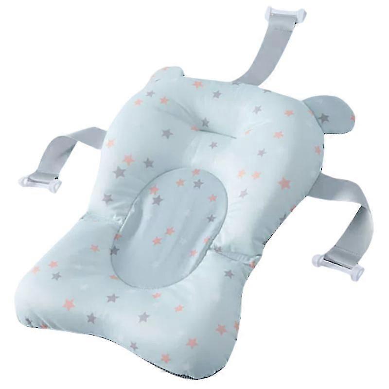 Non-Slip Baby Bath Mat with Foldable Support - Safe and Comfortable Cushion for Newborns