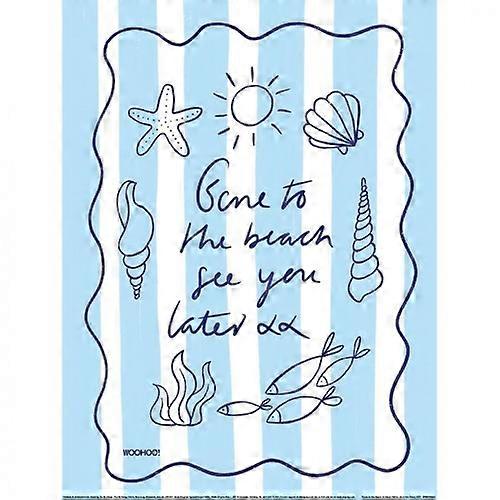 Mandi Welton Gone To The Beach Print