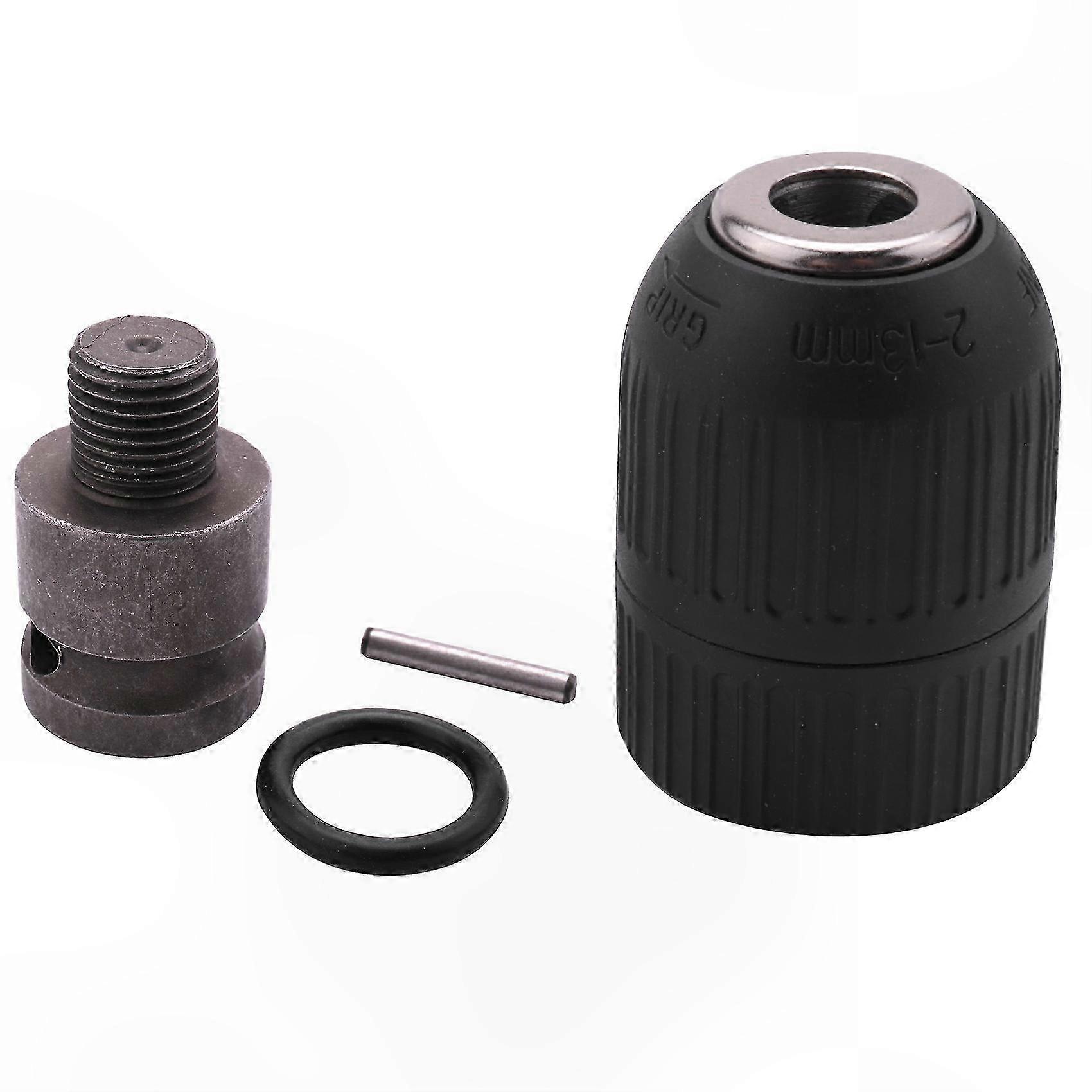 1/2-20UNF Self-Locking Drill Chuck with 1/2 Adapter for Impact Wrenches