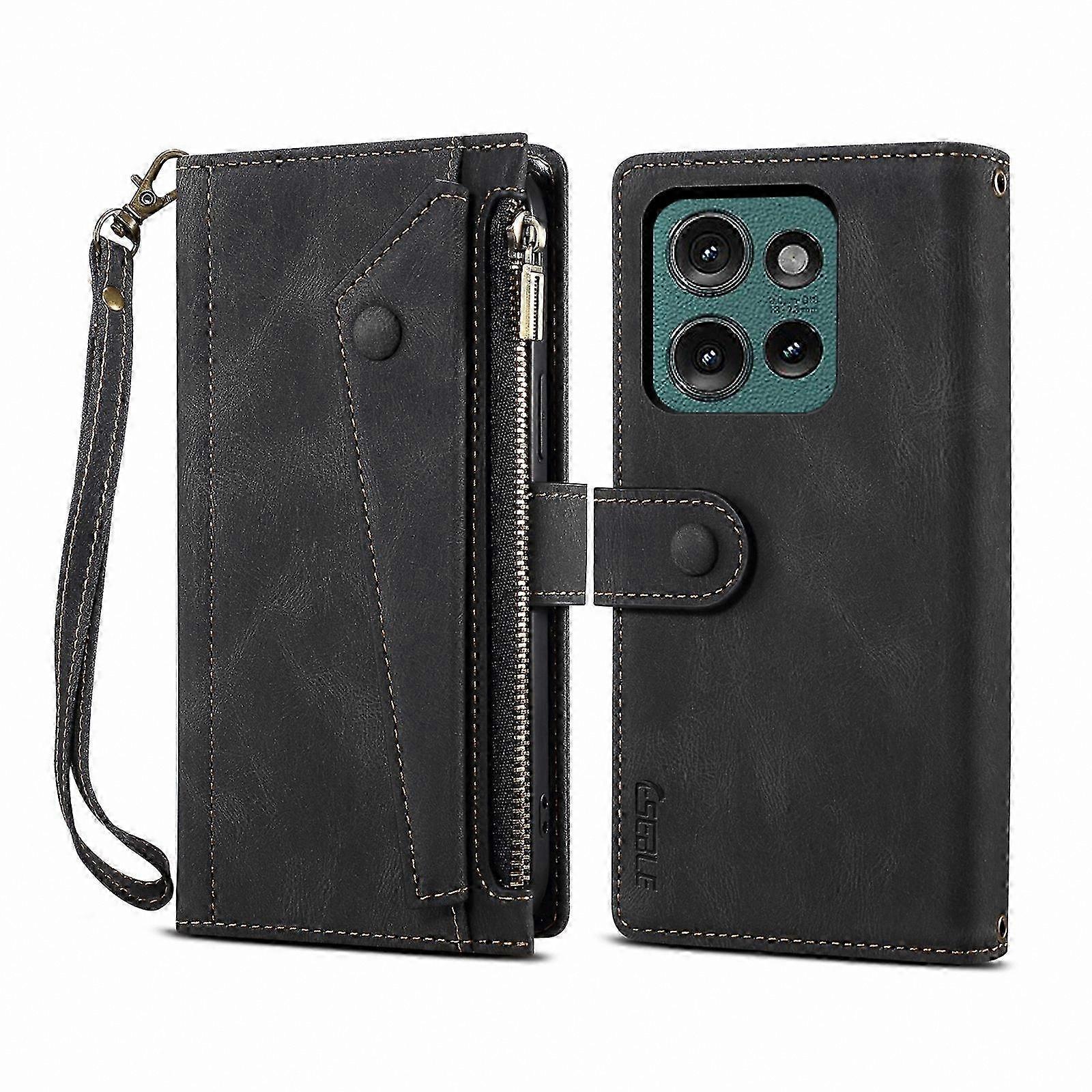 Retro Frosted RFID Leather Phone Case for  Devices