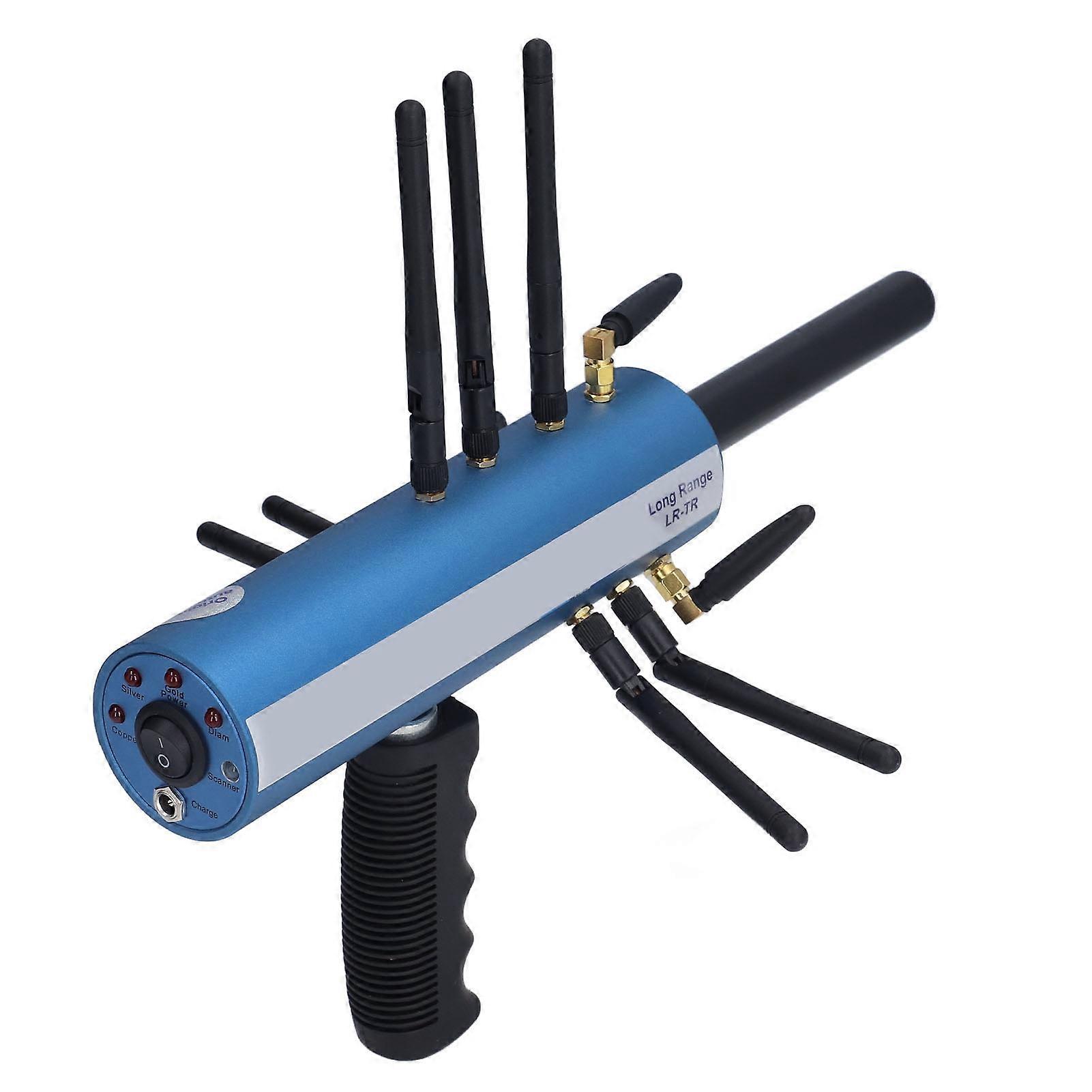 Professional Metal Detector with 12V Rechargeable Battery, 30M Depth