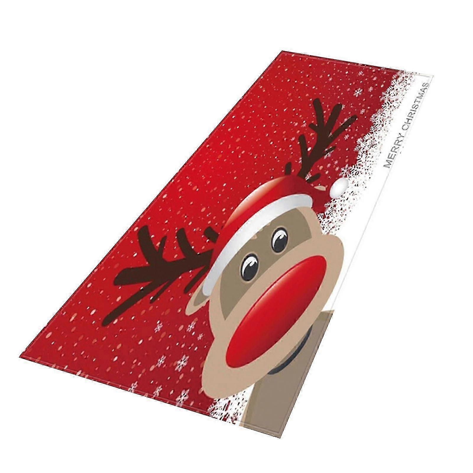 Holiday Ornaments Merry Christmas Welcome Doormats Indoor Home Carpets Decor No4156