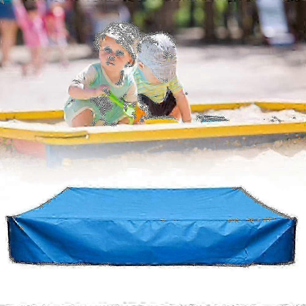 Beach Play Sandpit Cover - Square Waterproof Dust-Proof Cover with Easy Drawstring Fit