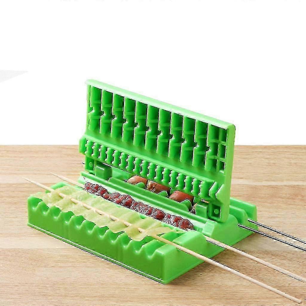 Quick Skewer BBQ Kebab Maker, Easy Meat Skewer Machine