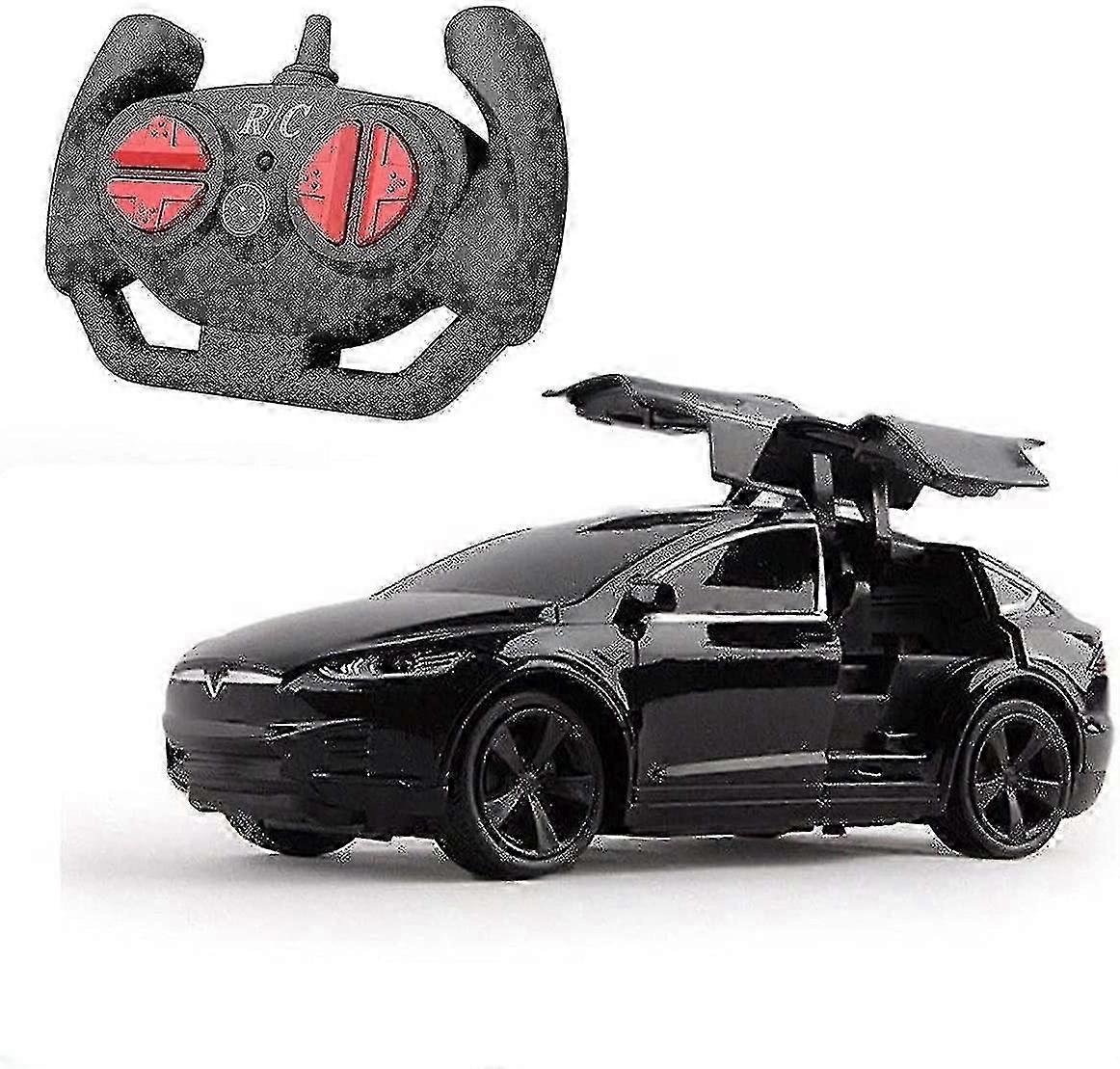 2025 New Year Christmas 4-channel Tesla Dynamic Elegant Remote Control Car Rc Vehicle Gifts For Children Dynamic Remote Control Car Rechargeable 24g1