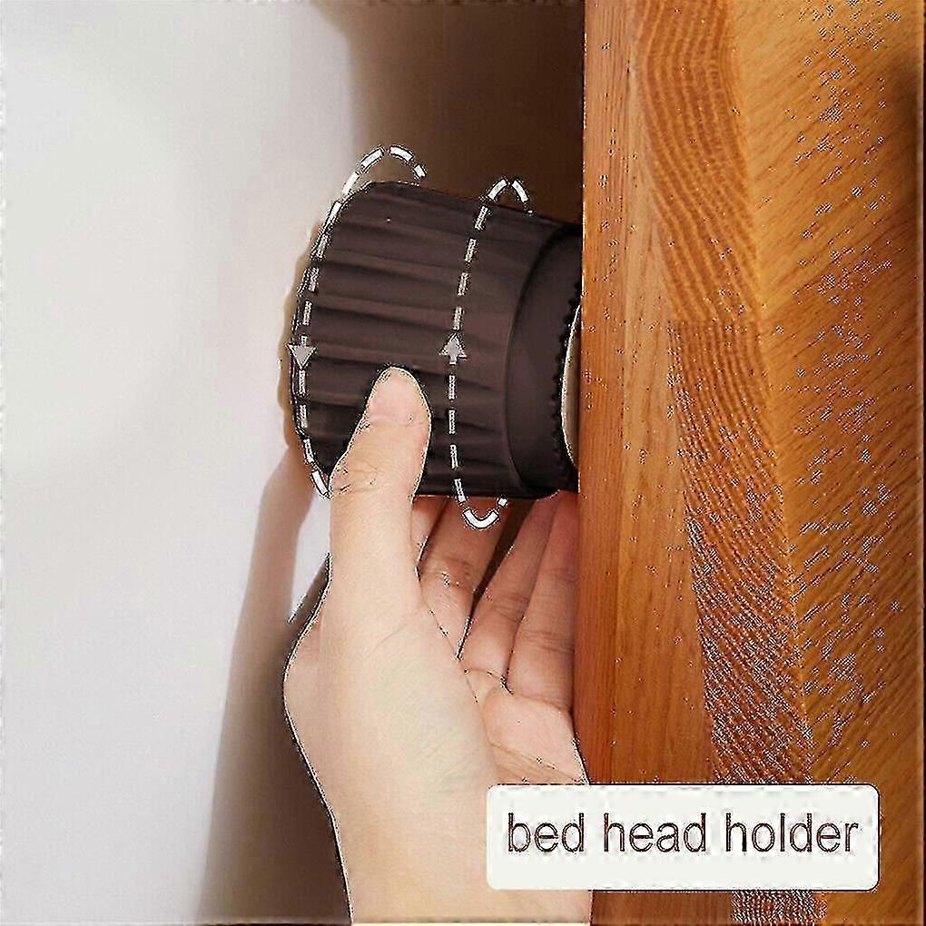 2pcs Adjustable Anti-Shake Bed Frame Stabilizers, Headboard Stoppers for Bed Support and Shake Prevention