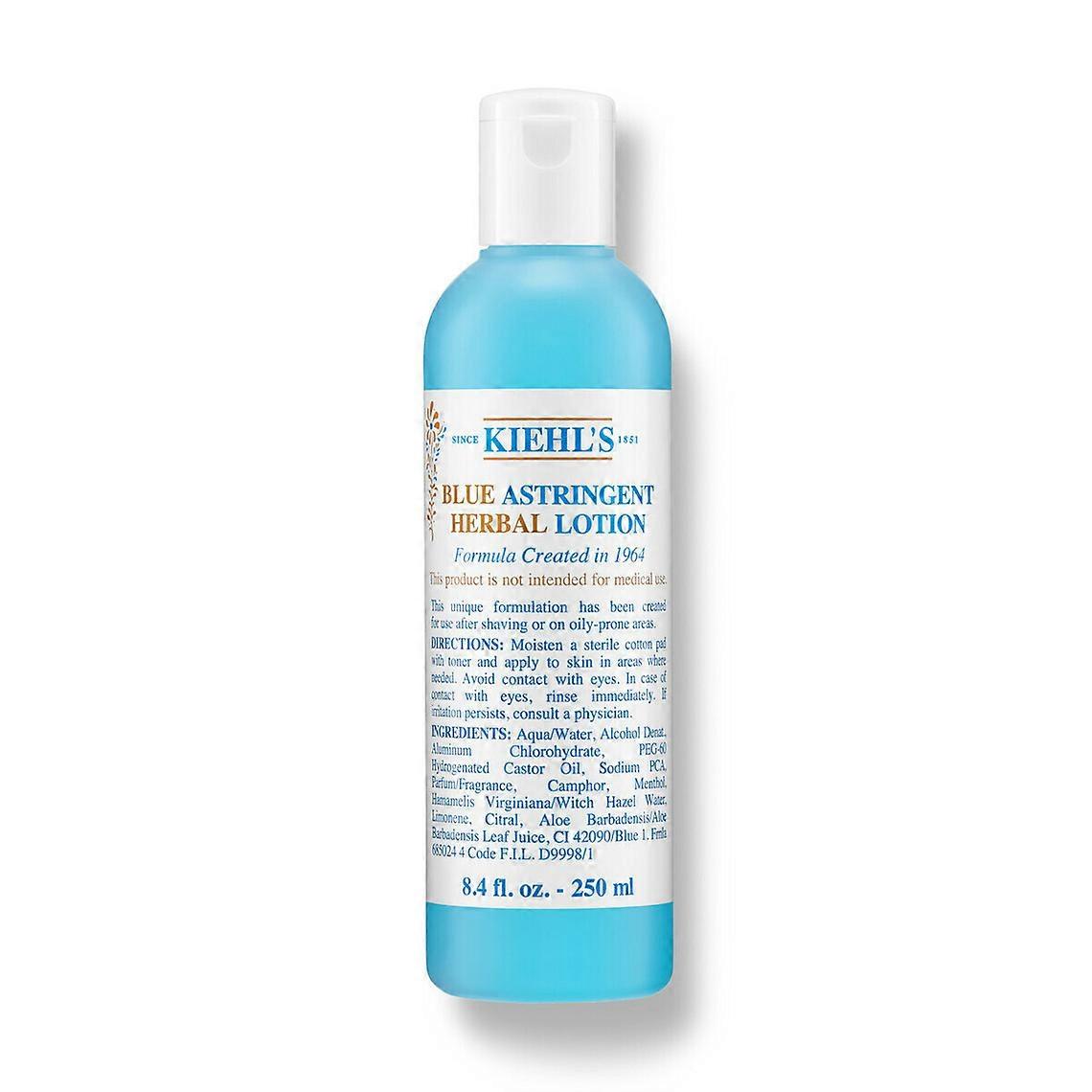 Blå astringerende urtelotion - Face Lotion Sæbe og mattifying Anti-Ufuldkommenhed