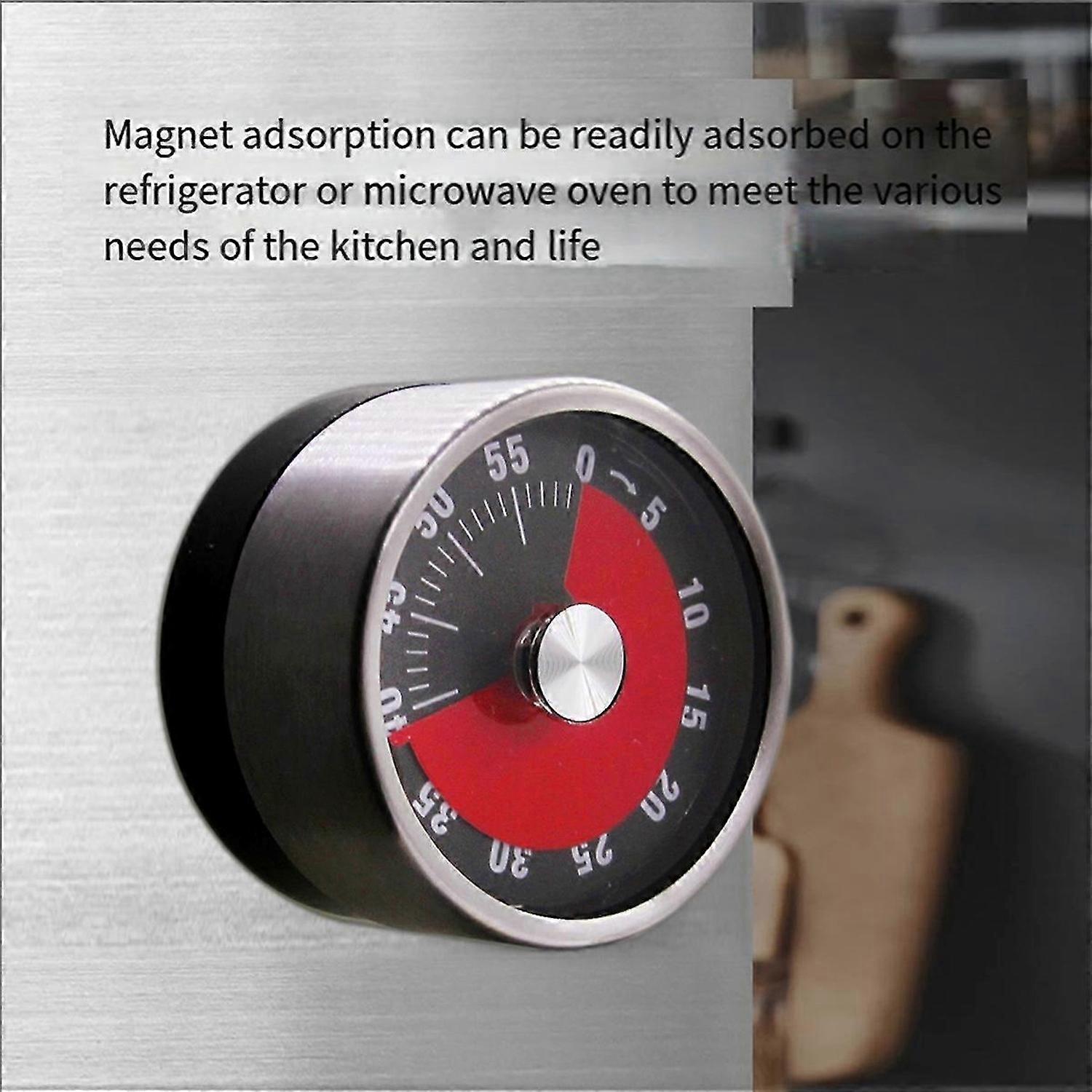 Kitchen Machinery Timer Reminder, Home Alarm Clock, Stopwatch, Time Management, Baking Countdown, Magnetic Suction Table