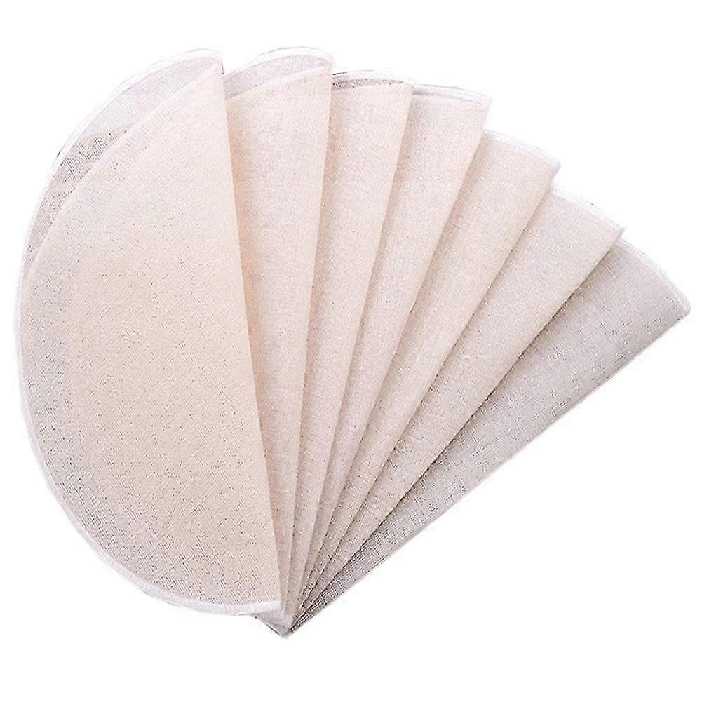 12pcs round cotton steamer cloths reusable non - stick mesh mats for dumplings buns baking 30CM/12Inch 2025