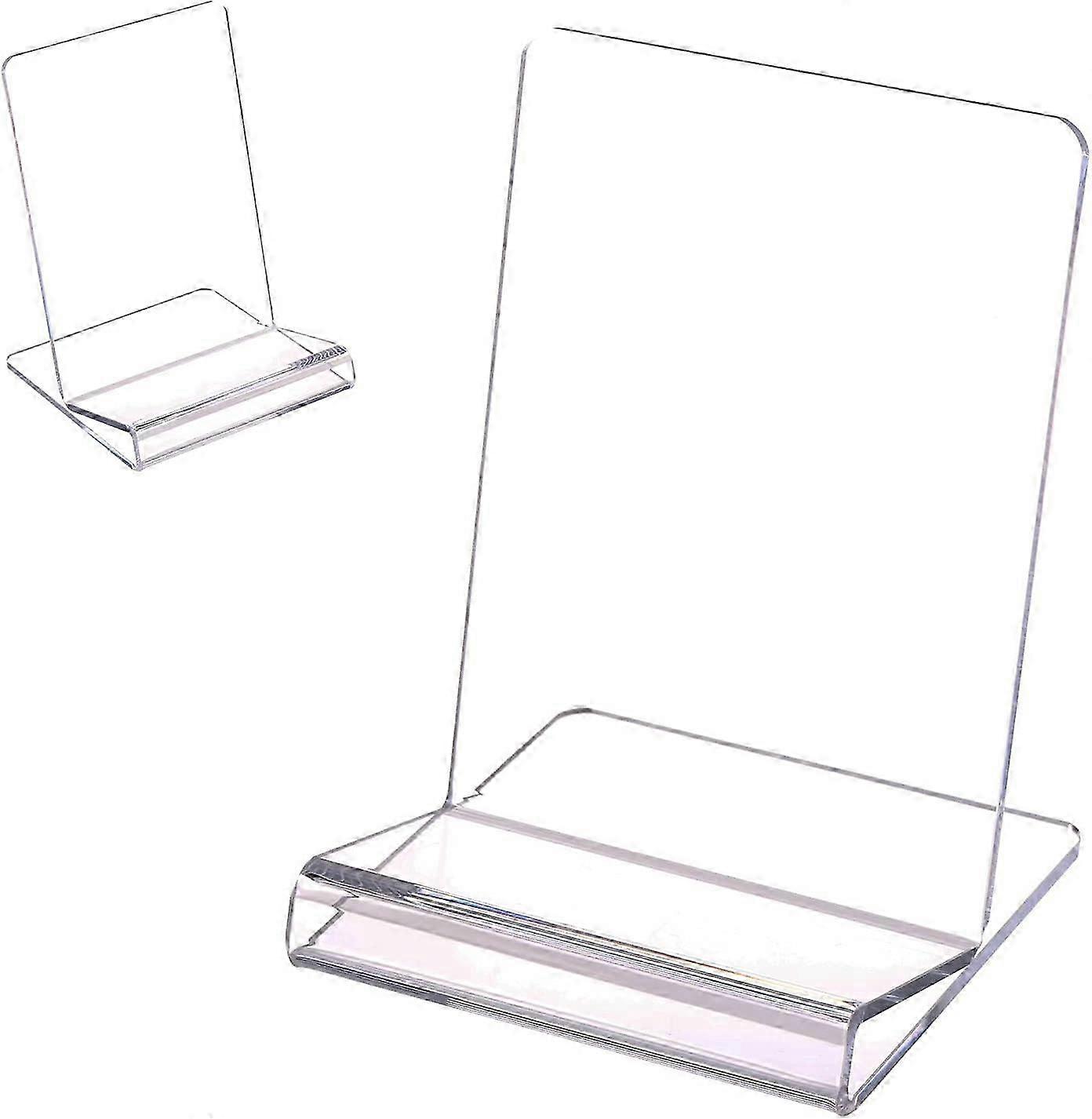 Acrylic Display Easel Holder, Clear Design for Showcasing Books and Tablets 2025