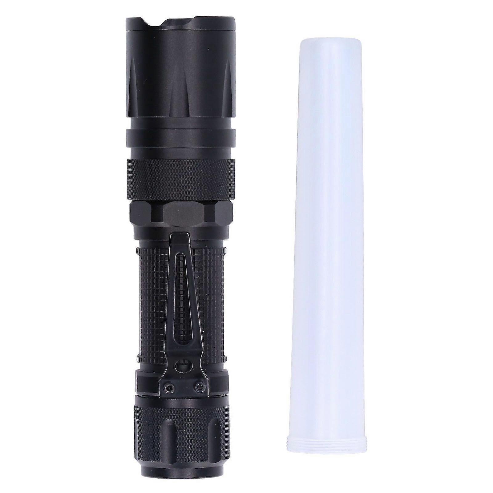 RGBW Flashlight IPX5 Waterproof 4 in 1 4 Colors Lighting 100200m Range Multi Function Flashlight for Mountaineering