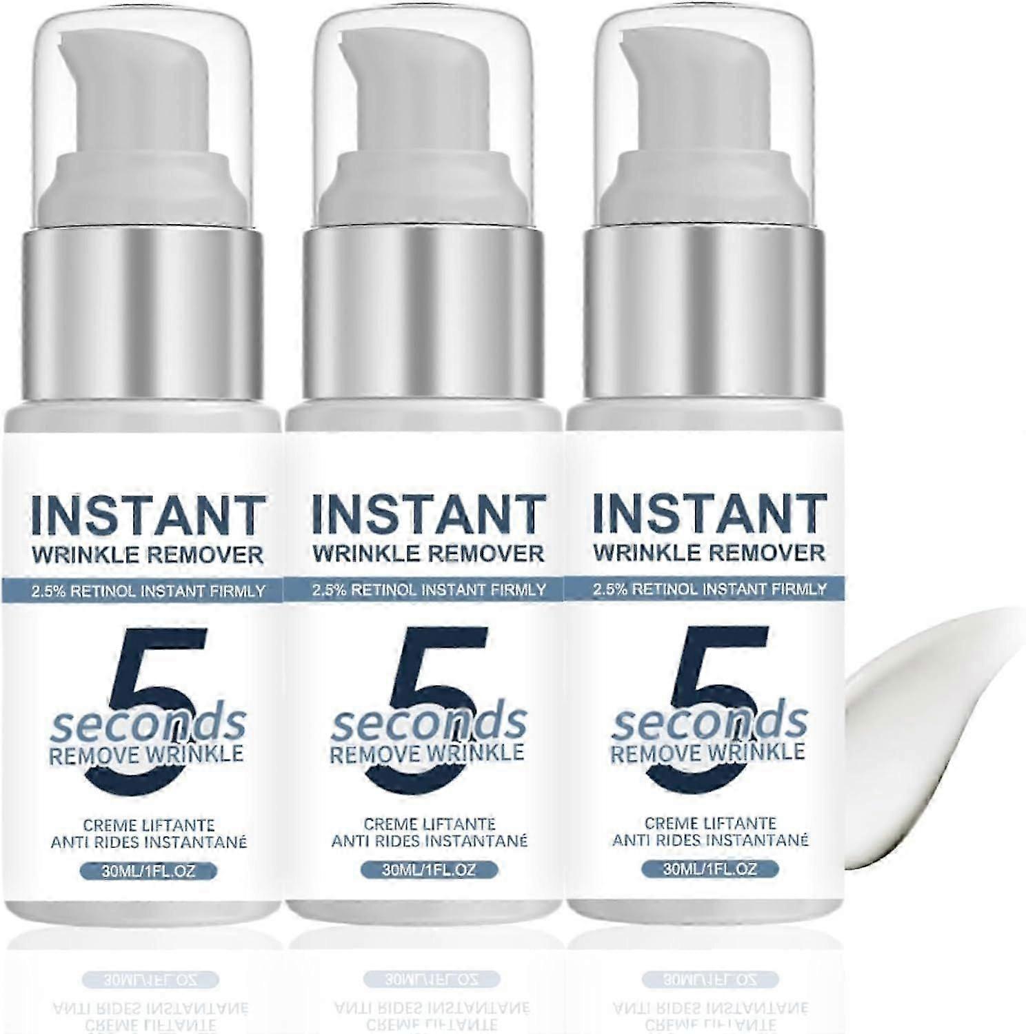 5-Second Retinol Anti-Wrinkle Cream, Instant Lifting and Moisturising Multi-Effect Face Treatment