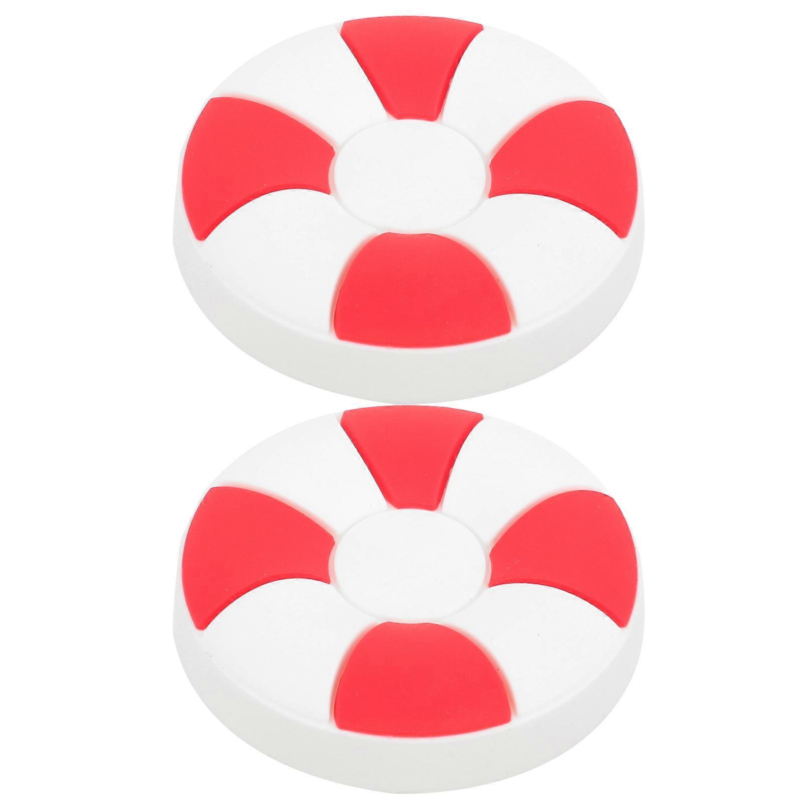 Plastic Cabinet Handle Lifebuoy Shape Rescue Ring Door Handle for Home Use 2Pcs