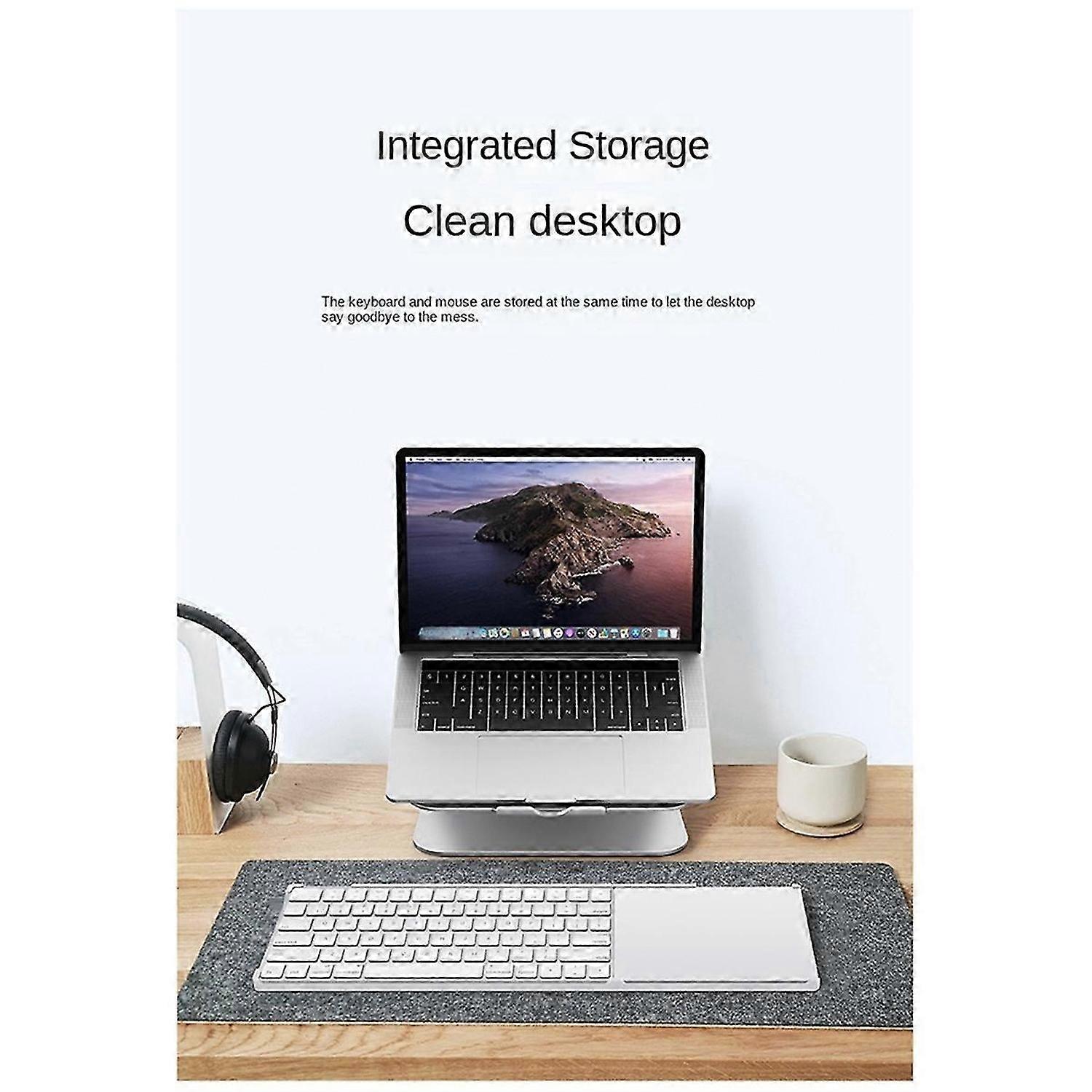 2-In-1 Stand Tray Frame for Magic Keyboard Touch ID Magic Trackpad A1644 2449 A1535 Base Stand Box