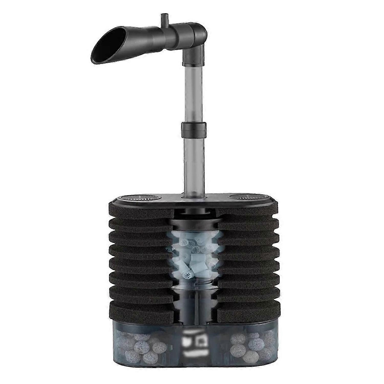 Aquarium Filter Air Lifting Internal Filter for Small Medium Fish Tanks Filtering Impurities Pro
