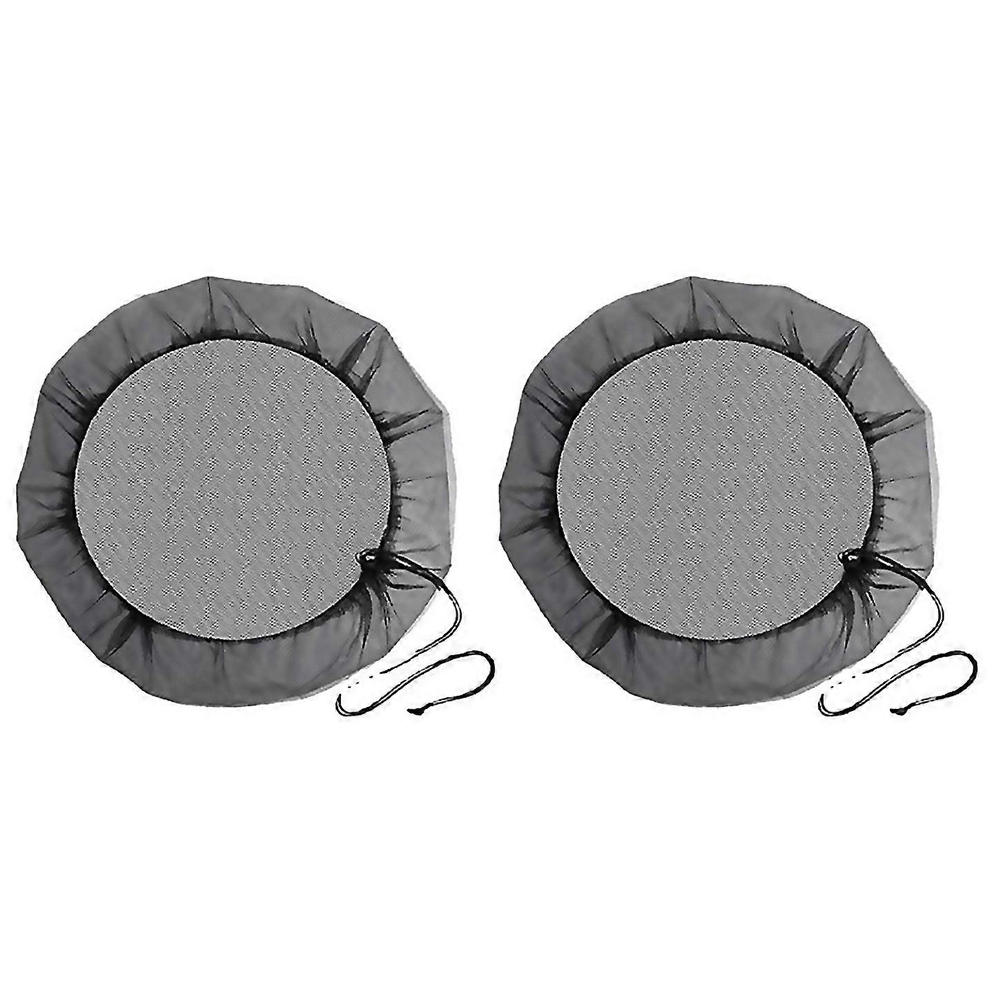 For Mesh Cover For Rain Barrels With Drawstring Netting Screen Cover