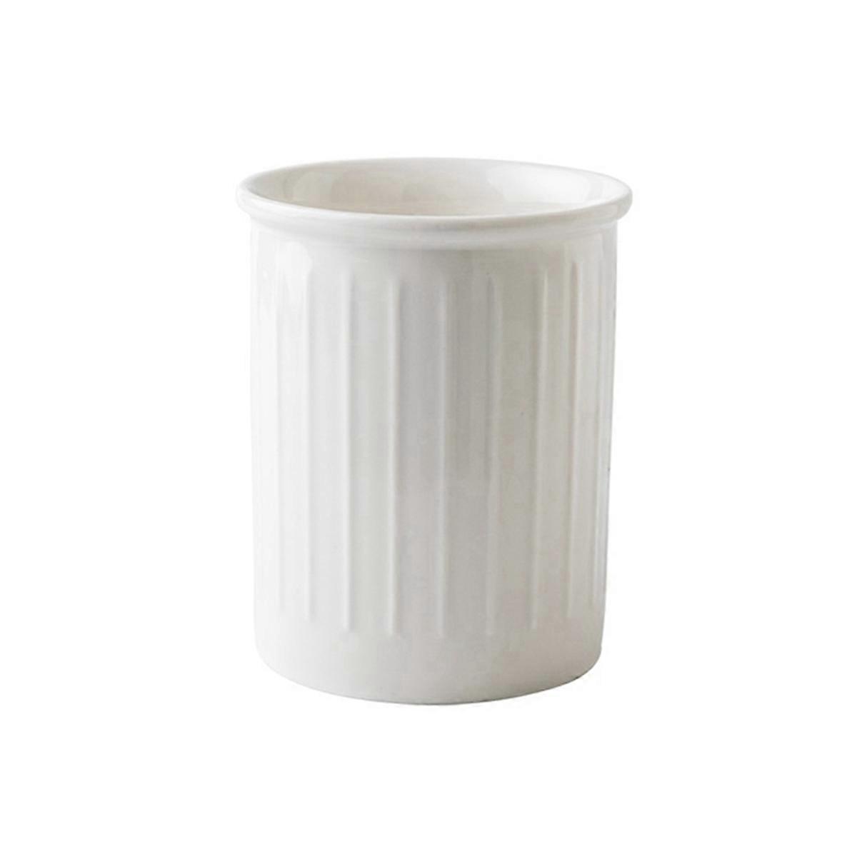 Ceramic , Fork and Spoon Storage Jar Home Decoration