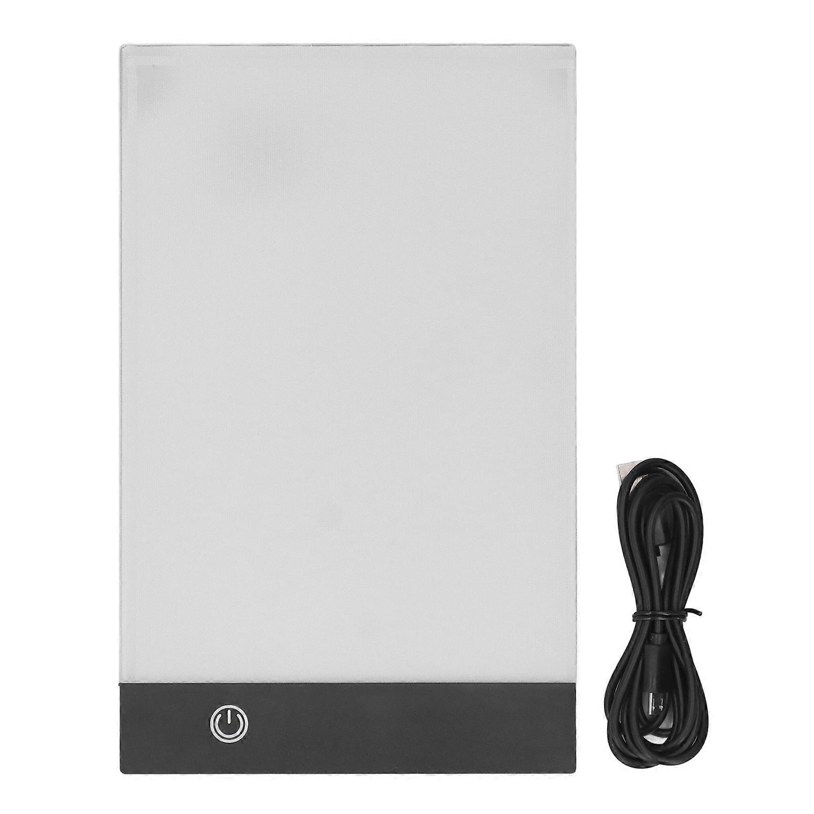 LED Light Box Tracer Ultra Thin Portable Dimmable Artcraft Tracing Pad A5 for Drawing Painting 3 Levels Brightness