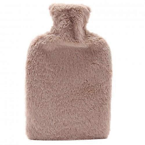 Bouillotte Sophia Layers en fausse fourrure douce 1,7 L - Taupe
