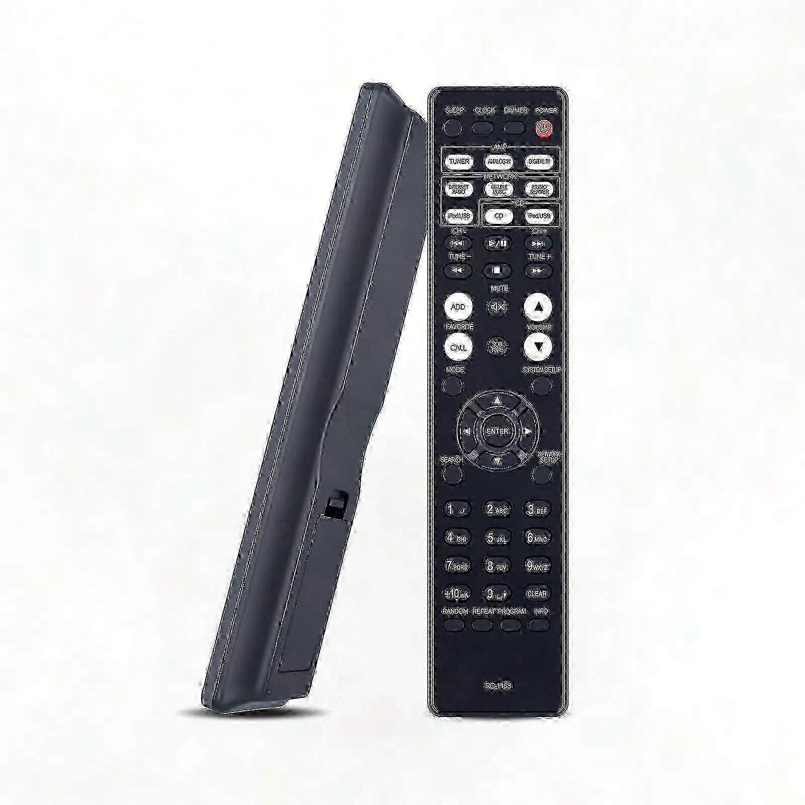 Denon RC-1163 Remote Control Replacement for DRA-F109 DAB Receiver, DAB, DCDF109, DRAF109