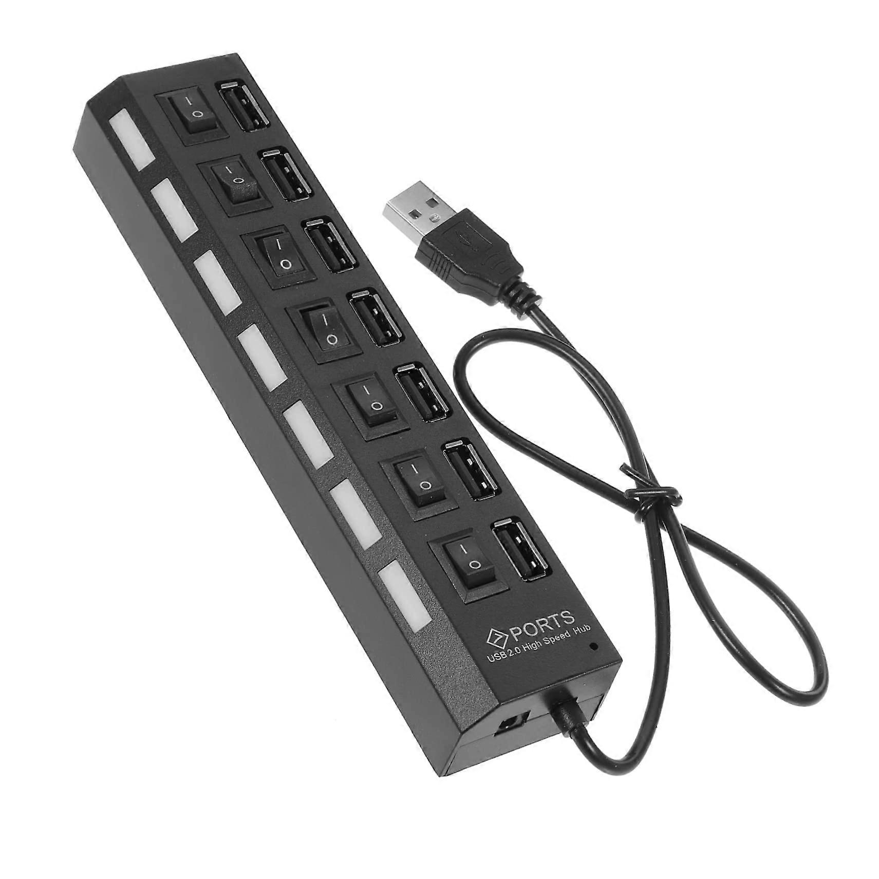 Usb Hub 4Port Laptop USB Splitter, LED Indicators, Speed Data Transfer, PowerSaving Design