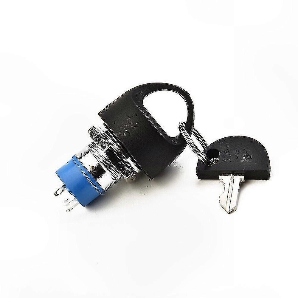 Universal Mobility Scooter Ignition Switch with Key for On/Off Operation