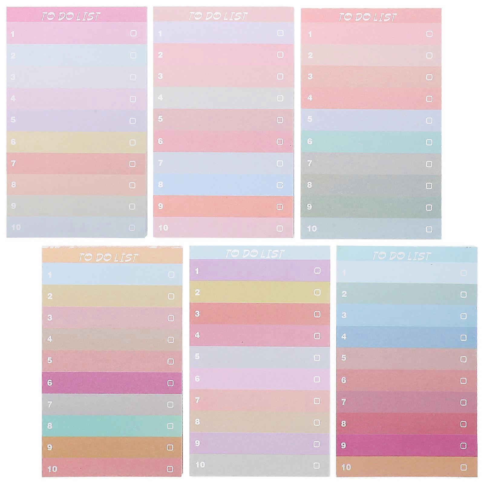 Office Memo Stickers Note Pads for Office 12Pcs Self-Adhesive Memo Pads