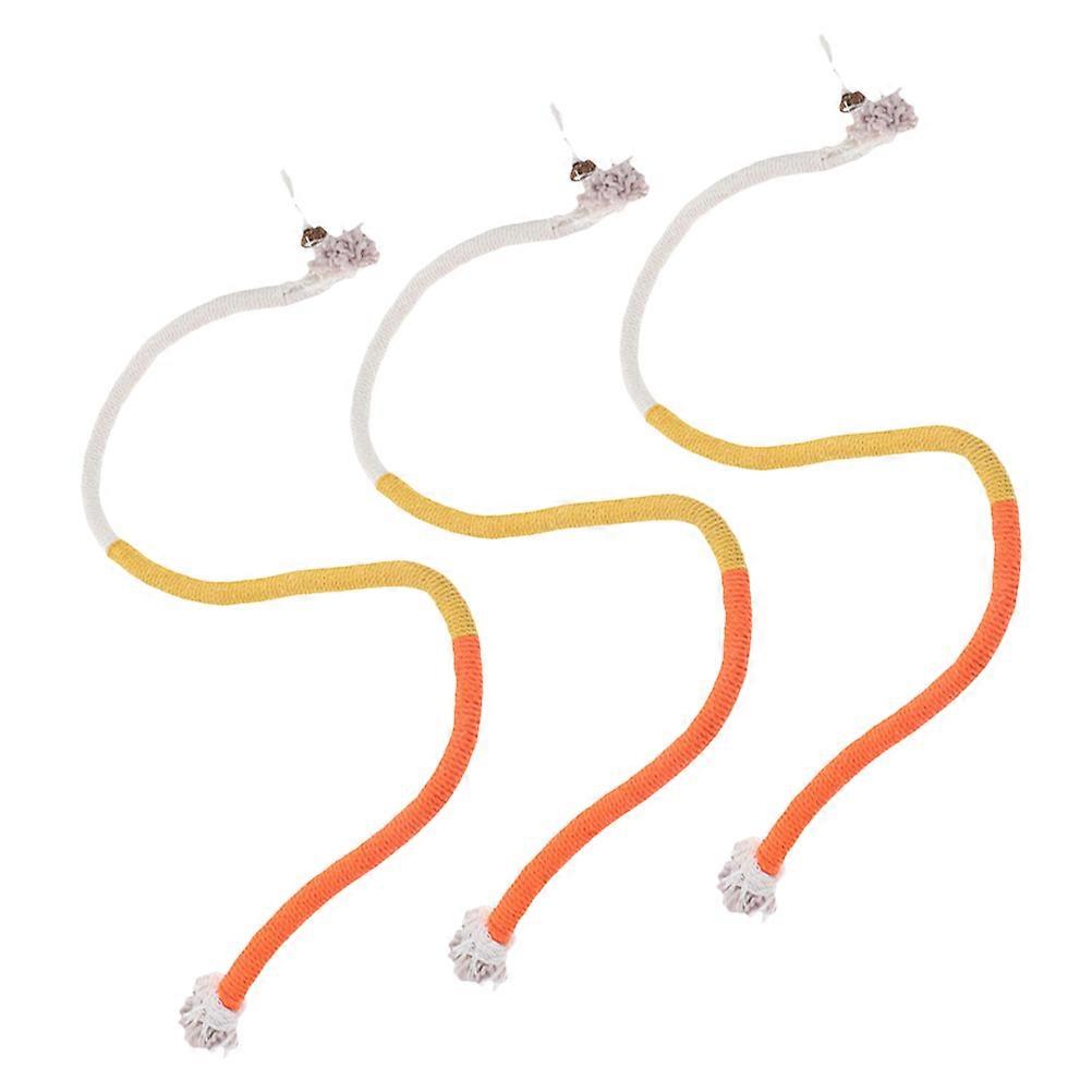 Colorful Catnip Rope Cat Toys for Biting and Chewing 12Pcs