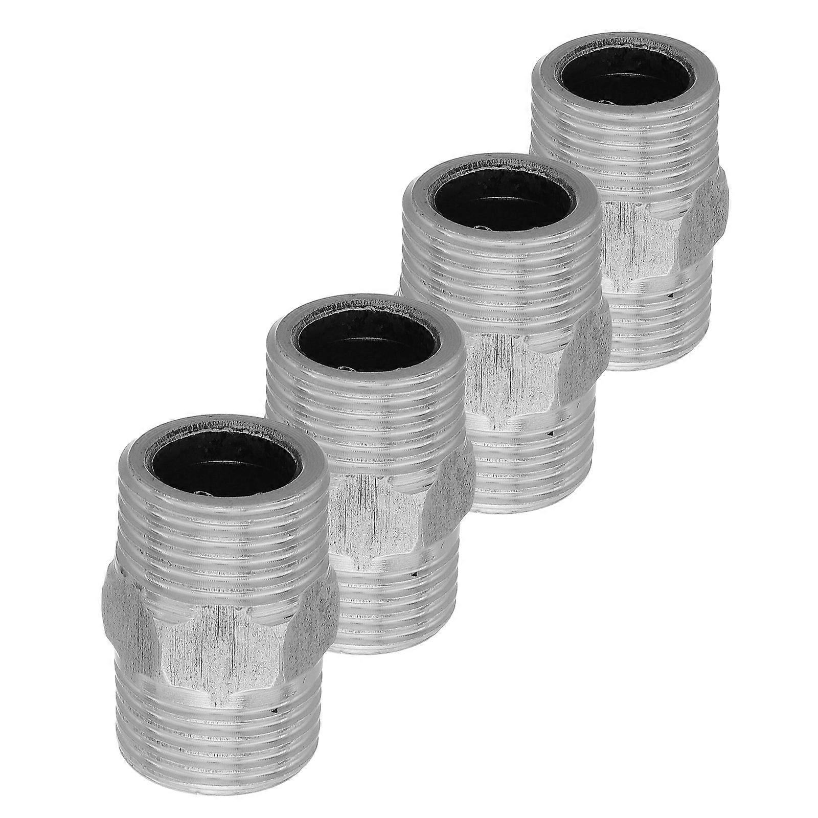 Stainless Steel Pipe Fittings Water Pipe Connector with Threaded Design 16Pcs