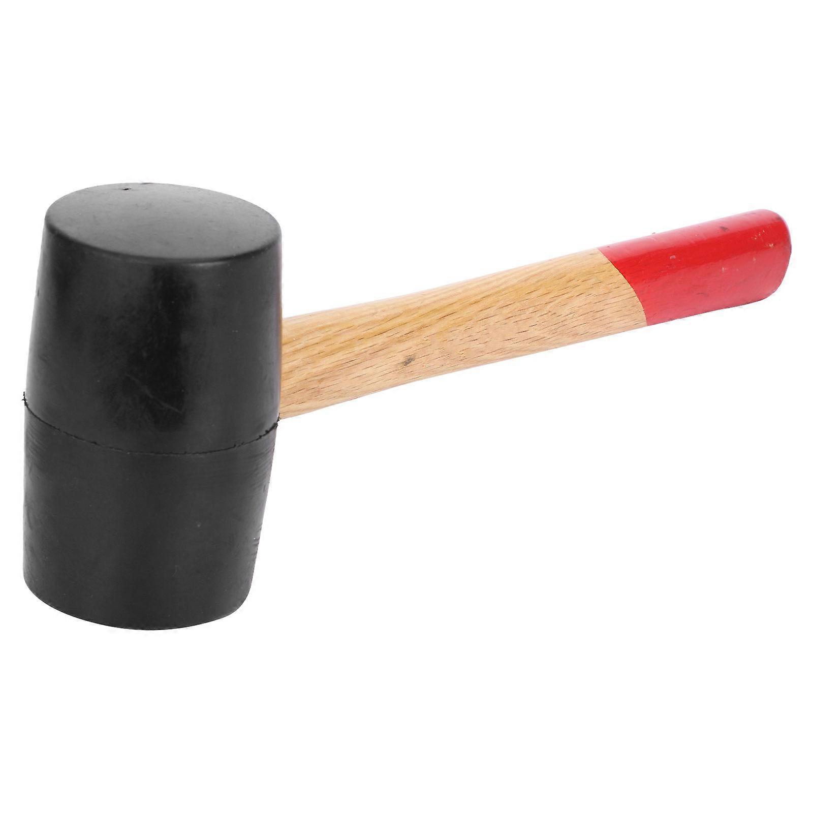 Rubber Mallet Hammer for Flooring Installation with Strong Wooden Handle