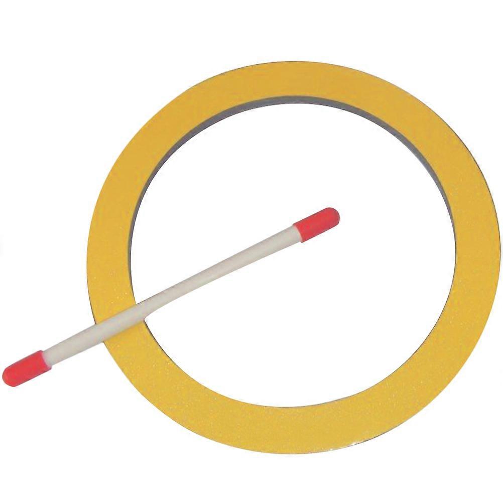 Round Hand Drum 5 Sets Percussion Drum Ideal for Students and Music Learners 9.43X9.43X0.79IN Durable Rhythm Playing