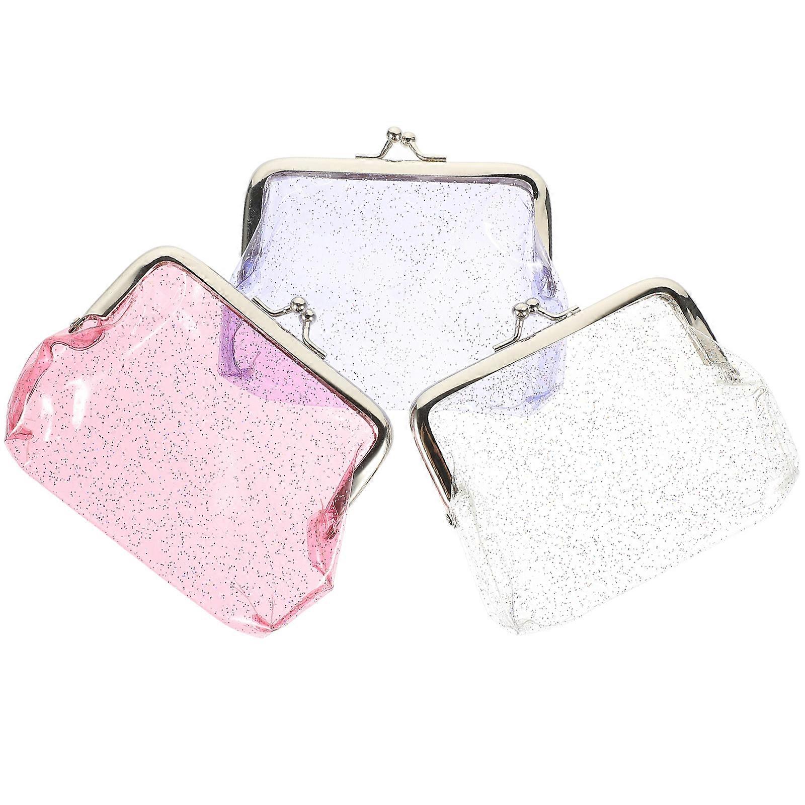 Coin Purse Clear Coin Purse for Storage 15Pcs Assorted Colors
