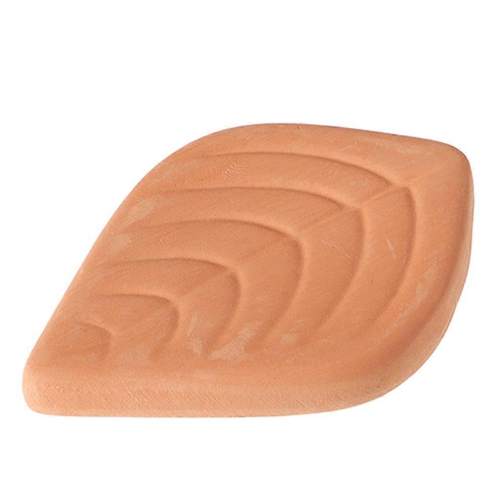 Reusable Terracotta Sugar Softener 4Pcs Ideal For Bakery Kitchen Moisture Retention Leaf Shaped Design