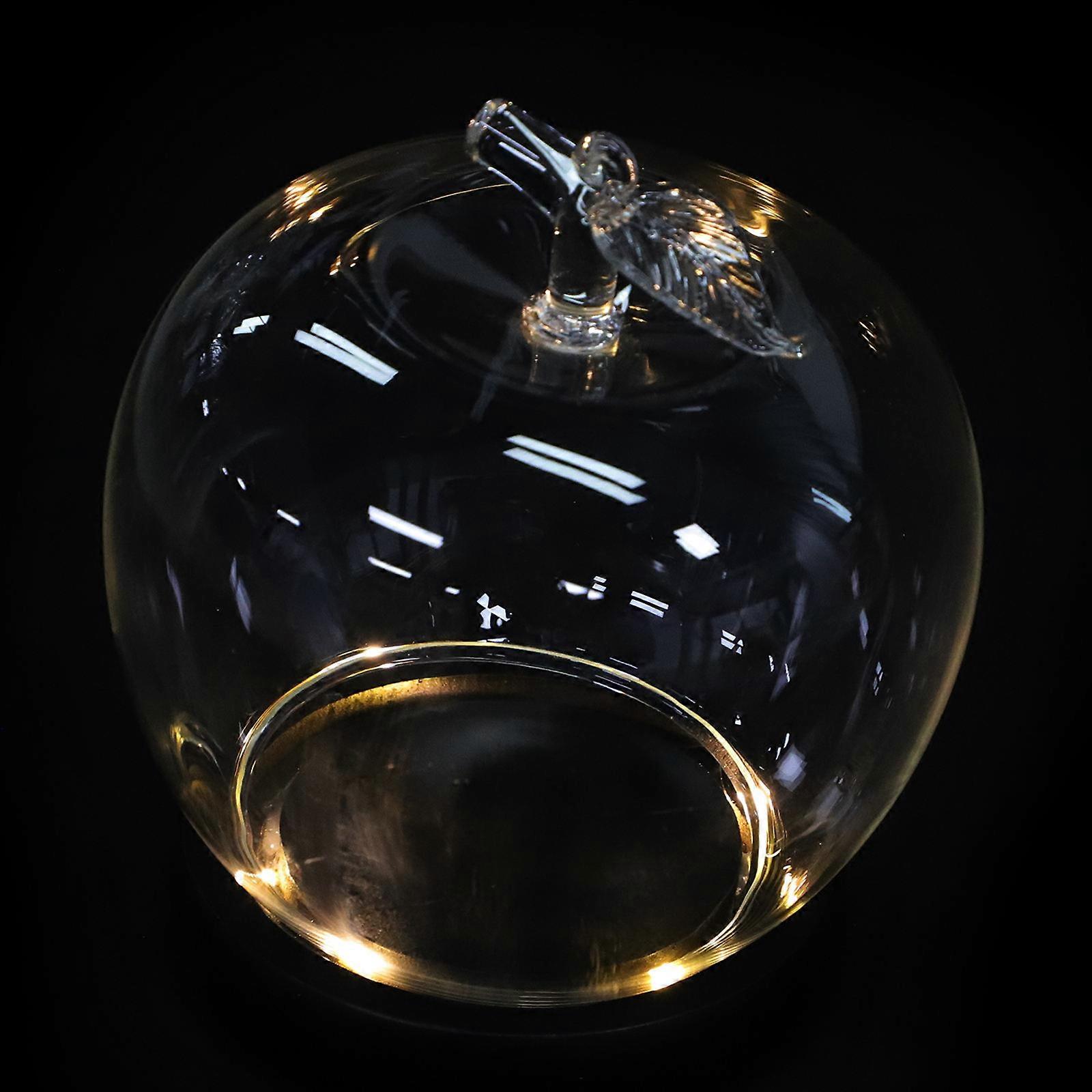 Apple Cover Decorative Display With Glowing Base For Indoor And Outdoor Decor 1Set