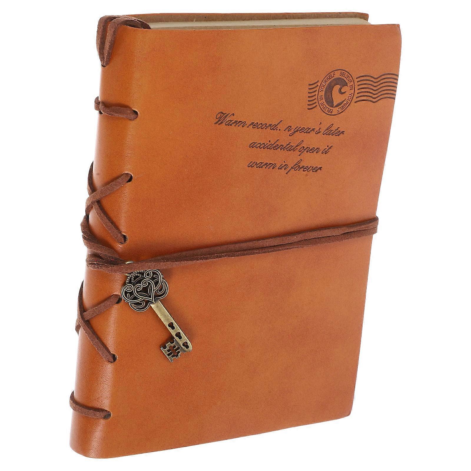 Retro Academic Planner For Journaling Daily Use Ideal For Travel In Vintage Style 3Pcs