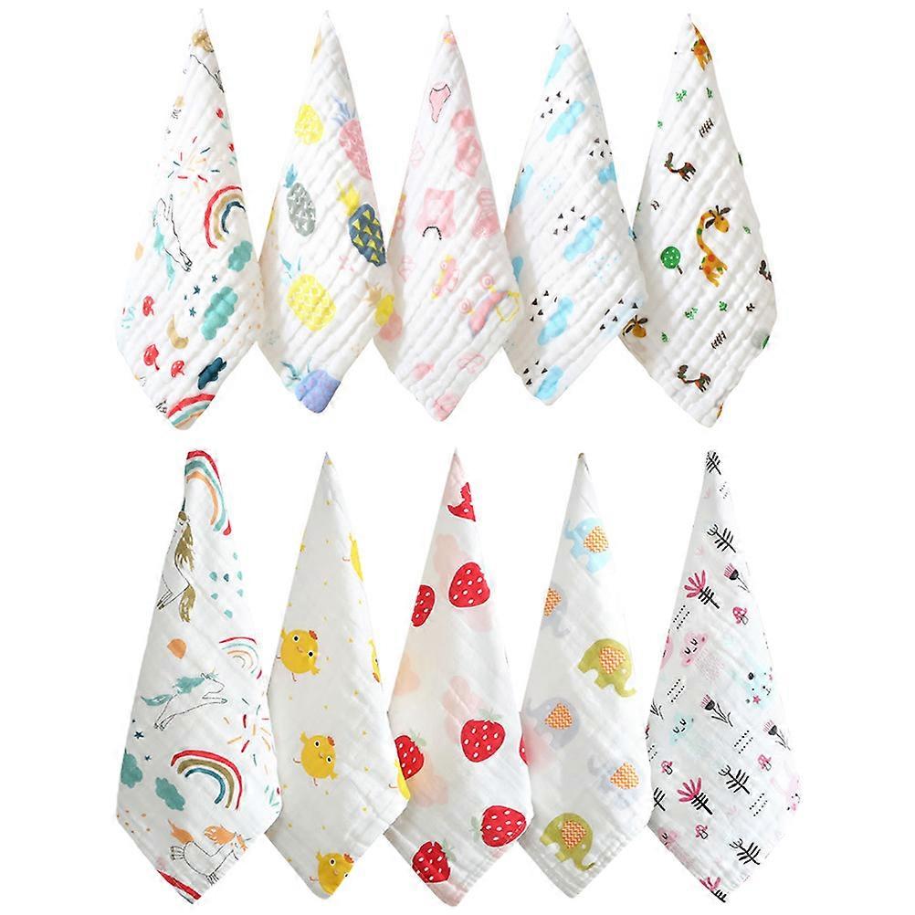 Assorted Towel for Cleaning 20Pcs Infants Baby Handkerchief